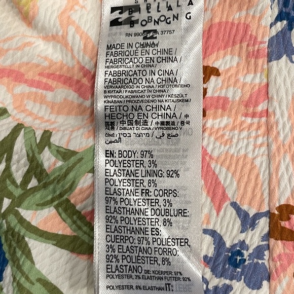 Billabong Ur A Dream Avalon Surf Shorts and Ivy Triangle Bikini Top Set - Picture 8 of 9